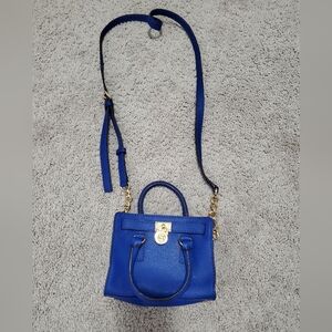 Michael Kors Blue Mini Crossbody Bag